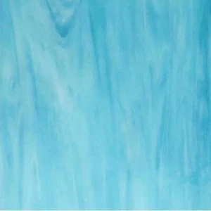 Wissmach COE 96-21 Bianco Cielo Profondo Blu tr., Prisma Foglio di Vetro Fusibile - Foto 1 di 3