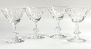 Vintage Willow by Duncan & Miller Champane Glasses Set of Four Pls Read - Picture 1 of 24