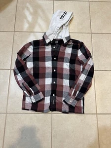 Hollister Men’s Small Buttondown Shirt With Hood - Picture 1 of 5
