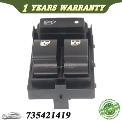 735421419 New Fit For FIAT DUCATO 2006-2014 Power Master Window Switch Control - Imagem 1 de 4