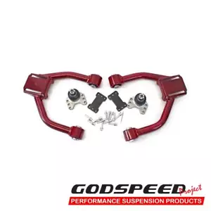 Godspeed Adj. Camber Front Upper Arms With Ball Joint for PRELUDE 97-01 - Foto 1 di 5