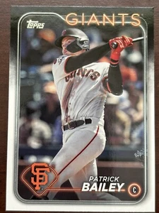 San Francisco Giants Patrick Bailey Topps 2024 Card 346 - Picture 1 of 3