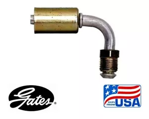 5 x Gates 6ACA-6MS90 Male SAE 45° Flare 90° Bent PolarSeal 5/16" Hose Coupling - Foto 1 di 2