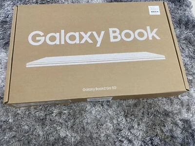 Samsung Galaxy Book2 Go 5G 14" (128GB SSD, 4GB) Laptop - Silver - Image 1 of 2