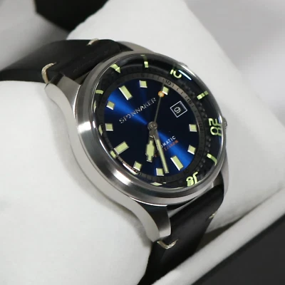 Spinnaker Bradner Stainless Steel Case Blue Dial Men's Watch SP-5062-03 - Image 1 of 4