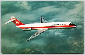 Air Canada Douglas DC-9 Flugzeug Postkarte - Bild 1 von 2
