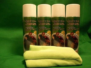 Quick Clean Pool Table Felt Cleaner Starter Kit #4 - 4 Cleaner &Towel - Picture 1 of 1