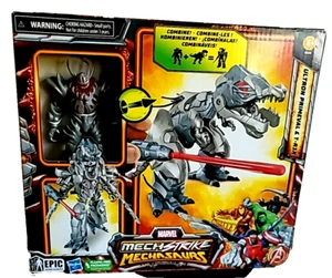Marvel Mech Strike Mechasaurs Ultron Primeval & T-Rex Action Figure BRAND NEW - Picture 1 of 5