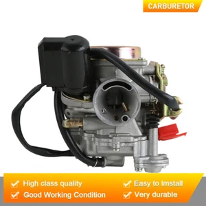 50cc Scooter Carburetor Carb Fit For 4 stroke Chinese GY6 139QMB Moped 60cc 80cc - Picture 1 of 5
