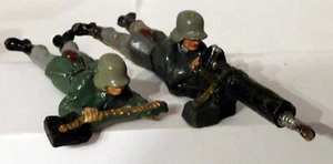 German Composition Soldiers Machine Gun Group - Picture 1 of 2