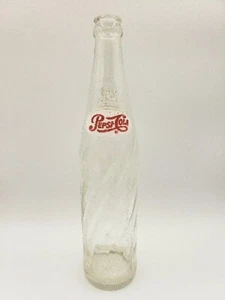 Bottiglia Pepsi Cola Swirl etichetta rossa e bianca ACL 16 oz 1 pinta vintage anni '60 Twist - Foto 1 di 9