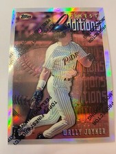 1996 Topps Finest #263 Wally Joyner Uncommon Silver Refractor San Diego Padres