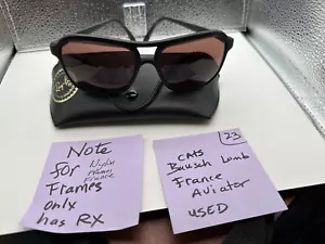 Vintage Bausch & Lomb Ray-Ban CATS FRAMES Sunglasses LOCATE SG 23 - Picture 1 of 15