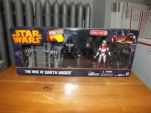 STAR WARS THE RISE OF DARTH VADER 4 FIGURE PACK TARGET NIB 2013 - Picture 1 of 8
