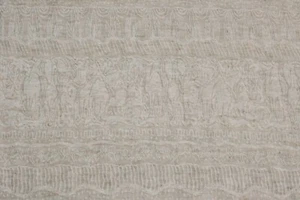 Strickstoff creme beige Meterware Strick Stoff Animal Muster 14,90€/m - Bild 1 von 2