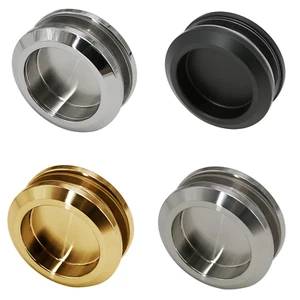 Edelstahl Massiv Schiebetür Finger Zug Griff für 5/16"" ~ 1/2"" dickes Glas - Bild 1 von 17