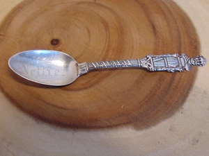 Literary Greek Poet Homer Sterling Silver Souvenir Spoon 5.5" - Picture 1 of 6