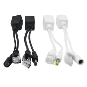 POE Cable Passive Power Ethernet Cable POE Splitter RJ45 Injector Power Supply - Picture 1 of 59