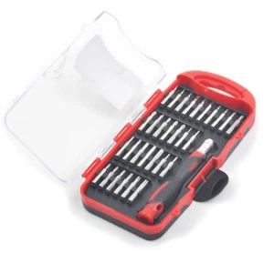 Neu King 31-teiliges Präzisions-Schraubendreher & Bits-Set, Spielzeug Telefon Uhr Computer Reparatur - Bild 1 von 3