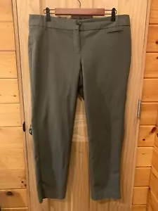 Van Heusen Womens Stretch Slacks Pants Size 14 Extensible khaki green - Picture 1 of 10