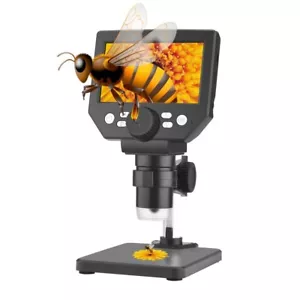 4.3-Zoll 1000X Zoom Digital Mikroskop Coin Mikroskope Magnifier 8 LED-Lichter - Bild 1 von 10