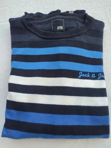 Jersey a rayas Jack & Jones hombre Talla L - Imagen 1 de 12