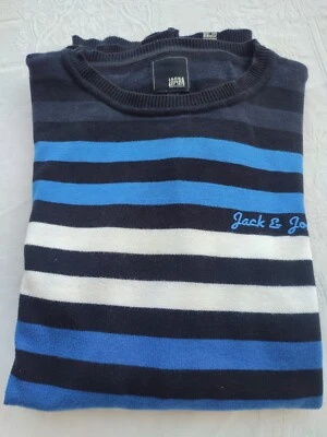 Jersey a rayas Jack & Jones hombre Talla L  - Imagen 1 de 4