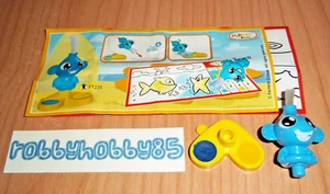 FT035-A ACQUERELLO BLU + BPZ CON CODICE FT235 KINDER SORPRESA ITALIA 2014/2015 - Picture 1 of 1