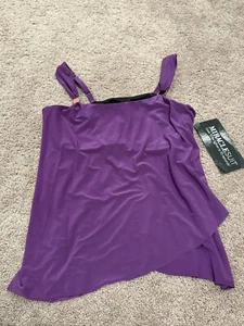 Tankini donna taglia 14 - Miraclesuit Razzle Dazzle viola orchidea - Foto 1 di 12