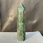 1005g Natural Beautiful Jade Crystal Green Wand Treatment Crystal Elf