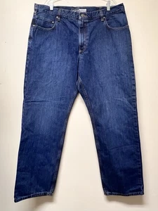 NWT Carhartt Denim Relaxed Fit Jeans Men’s 40/32 Straight Leg Workwear - Picture 1 of 7
