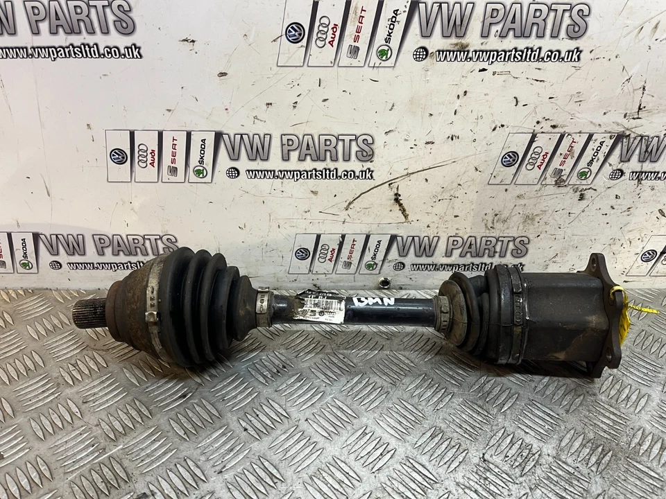 AUDI A3 8P 2.0TDI BMN AUTO PASSENGER SIDE FRONT DRIVESHAFT 1K0407271FB 2004-2012 - Image 1 of 4