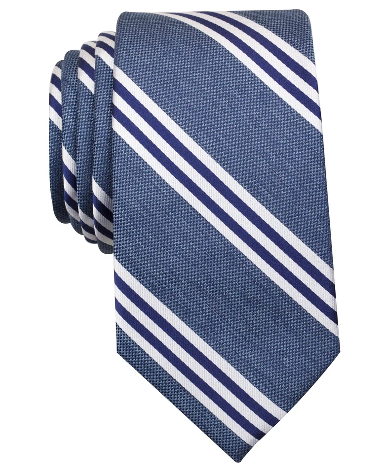 CORBATA A RAYAS CLÁSICA NAUTICA, AZUL MARINO Foto 1 de 1