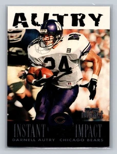 Darnell Autry 1997 SkyBox Impact Instant Impact #2 Chicago Bears - Picture 1 of 2