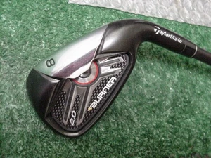 Nice Taylor Made Burner 2.0 8 Iron Black Model Graphite M Mature Senior Flex - Picture 1 of 5
