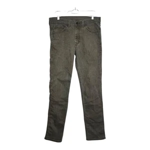 Levi's 511 Slim Fit Jeans Herren W34 L34 Olivgrün Denim Hose - Bild 1 von 8