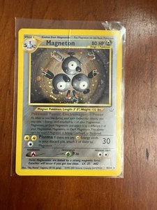 2001 POKEMON NEO REVELATION #10/64 MAGNETON HOLO RARE - Imagen 1 de 7