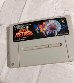 Nintendo Super Famicom Video Games Super Metroid SFC Japanese SHVC-RI SNES 1