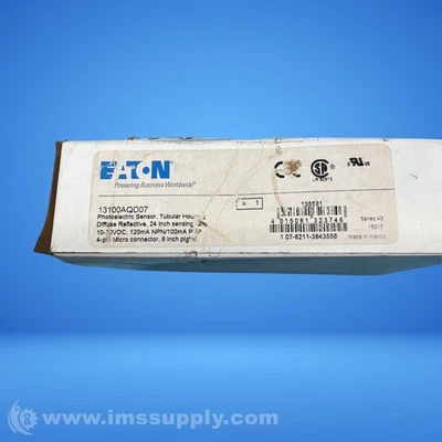 Eaton 13100AQD07 Series A3 Photoelectric Sensor FNOB - Image 1 of 4