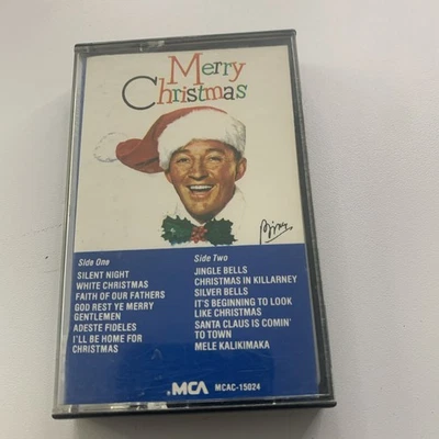 Bing Crosby Merry Christmas (Cassette) 1984 - Image 1 of 4