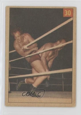 1954-55 Parkhurst Wrestling Lucky Premium Back Lord Blears Lord Jan Blears #30 Foto 1 de 2