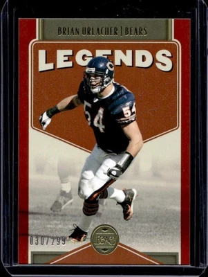 2022 Panini Legacy Brian Urlacher Red #30/299 Bears - Image 1 of 2