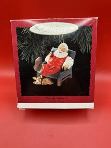 HALLMARK RICORDO ORNAMENTO 1994 MOMENTO DI RELAX COCA-COLA BABBO NATALE - Foto 1 di 2