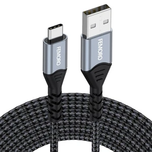 USB C Kabel 10 Fuß 10er Pack, 60W Schnellladen USB A auf USB C Ladekabel, E... - Bild 1 von 9