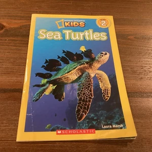 National Geographic Kids Sea Turtles by Laura Marsh Paperback Book Scholastic - Picture 1 of 2