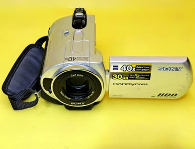 🔥100% UNTESTED🔥SONY DCR-SR42 HARD DRIVE CAMCORDER 30GB 40X OPTICAL ZOOM 🔥 - Image 1 of 4