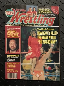 Vintage Juni 1988 Inside Wrestling Magazine, Macho Man Randy Savage WWF WCW AWA - Bild 1 von 3