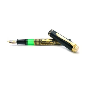 Pelikan fountain pen Toledo M700 Black gold Fine Nib 927814 - Picture 1 of 12