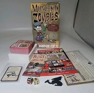Munchkin Zombies Card Game Steve Jackson Games Complete - Picture 1 of 4