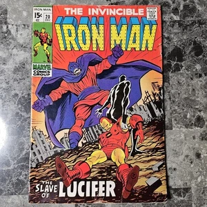 Invincible Iron Man #20 The Slave Of Lucifer 1969 Silver Age Marvel Comics LESEN⬇ - Bild 1 von 7